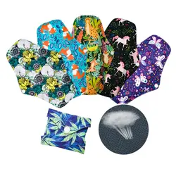 AWJ toallas sanitarias lavables reutilizables para flujo abundante