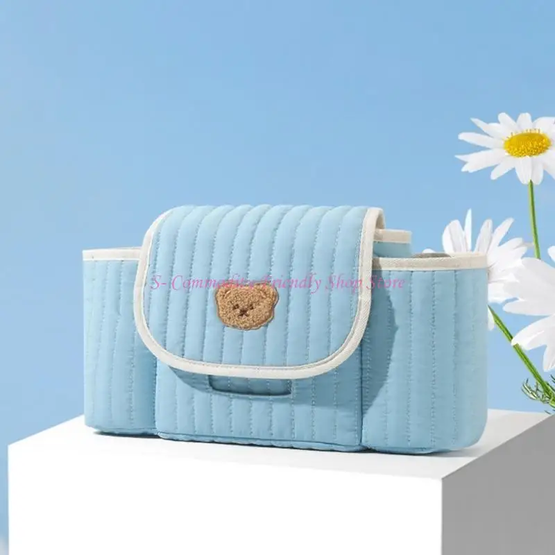 Bolsa colgante con bolsillos para cochecito de gran capacidad - imagen 4