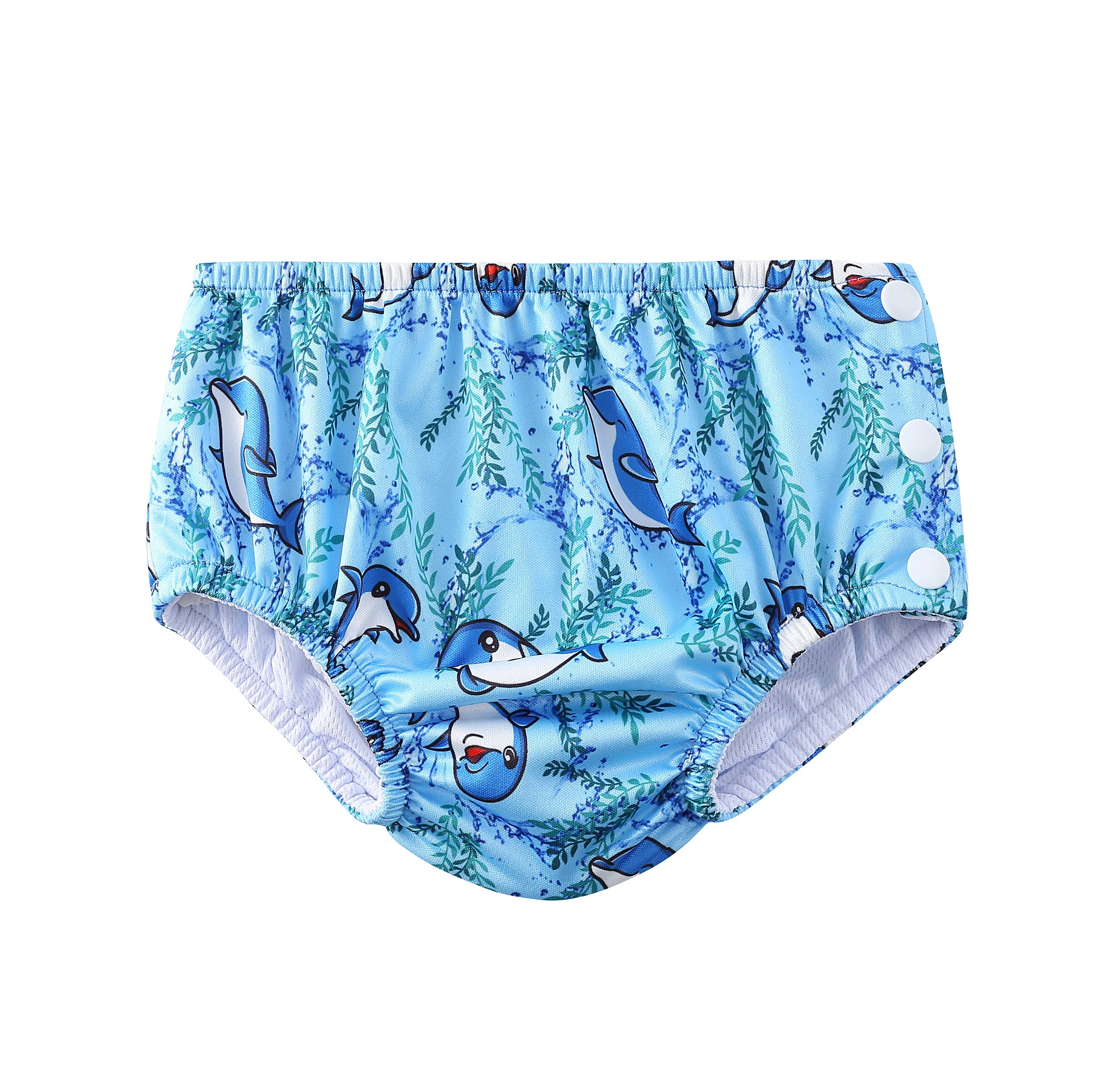 Pañal natación reutilizable impermeable tela bebé y niño - imagen 3