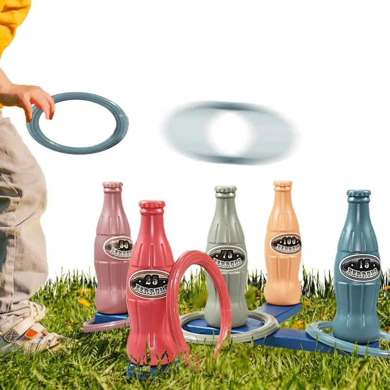 Juego de lanzamiento de anillos para niños con aro apilable - imagen 3