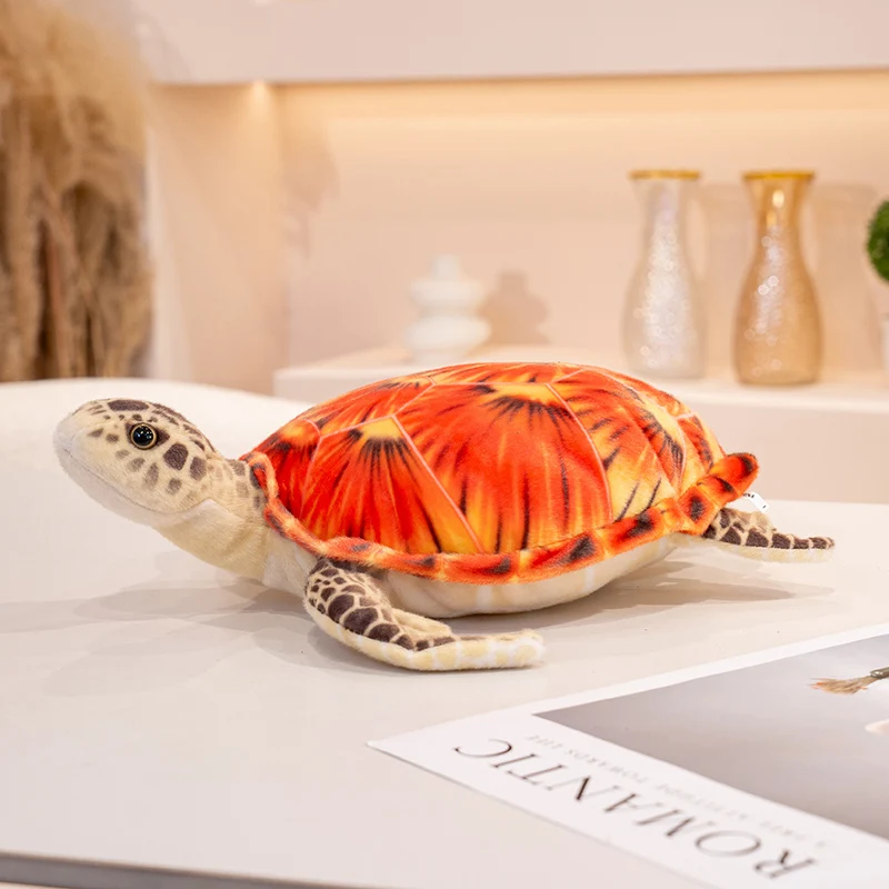 Peluche tortuga marina suave para niños y decoración del hogar - imagen 2