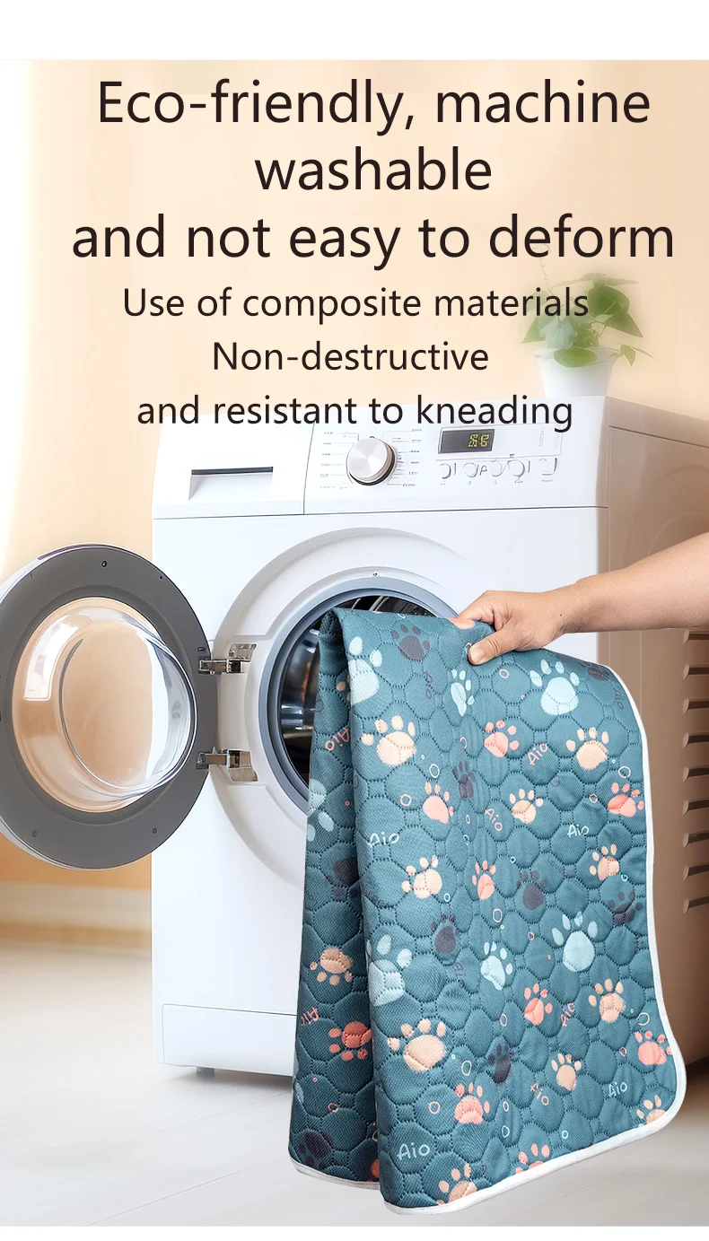 Detalle de las capas absorbentes y la base impermeable de la almohadilla