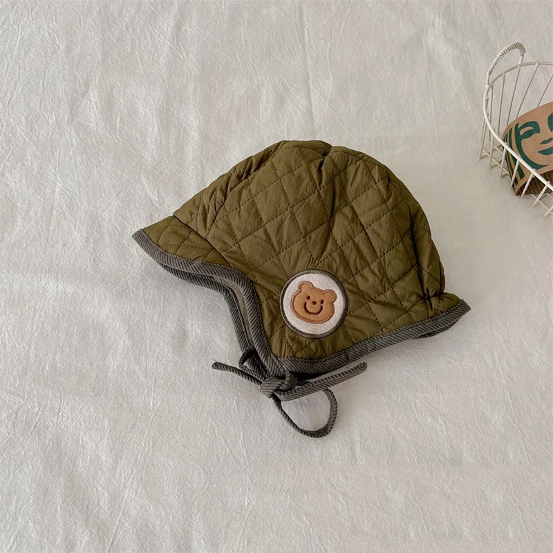 MILANCEL Gorro de invierno bordado con forro de piel para niños - imagen 4