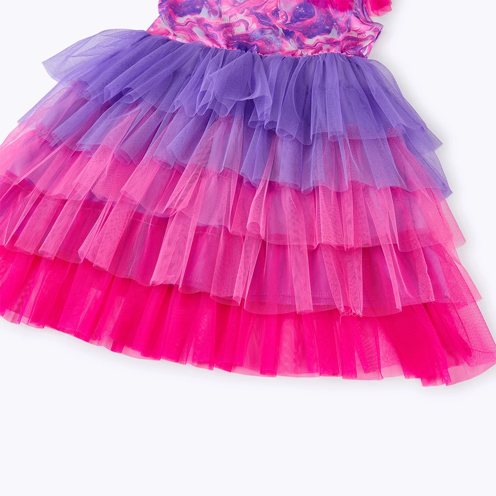 Vestido de princesa sin mangas para niña DXTON – Elegante - imagen 5