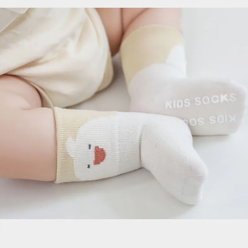 Calcetines de media caña para niños y niñas de 0 a 5 años