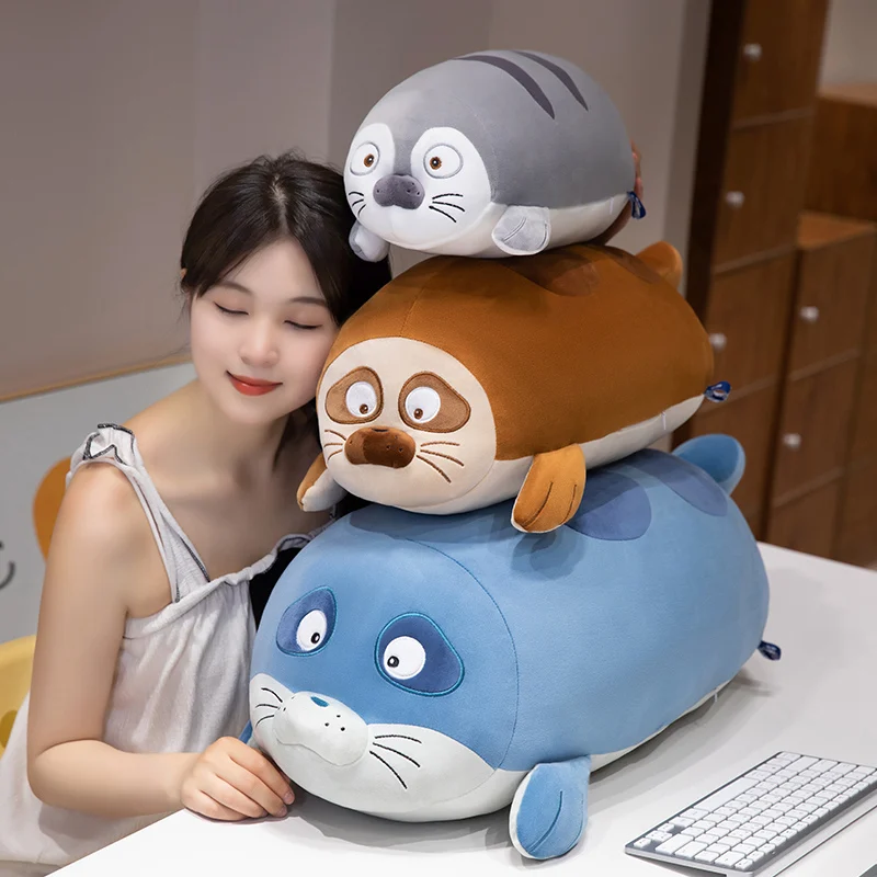 Peluche león marino almohada suave para niños, regalo - imagen 3