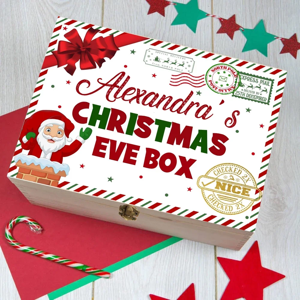 Caja de Navidad Personalizada para Niños con Nombre - imagen 3