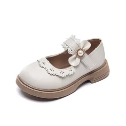Zapatos de niña tipo mocasín suaves de primavera y otoño