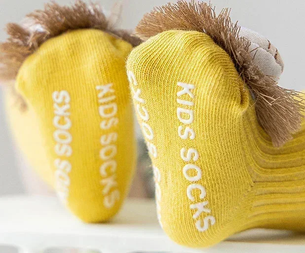 Calcetines de bebé de algodón suave – Diseños divertidos para verano - imagen 5