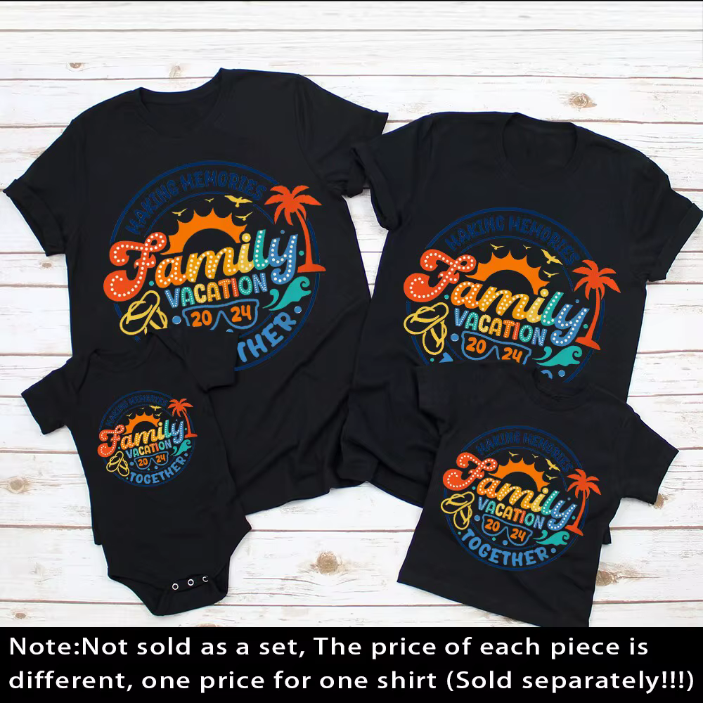 Camisas familiares a juego para vacaciones en la playa - imagen 3