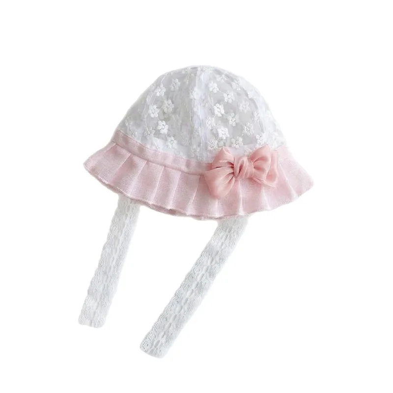 Sombrero de pescador transpirable para bebés con protección solar - imagen 5