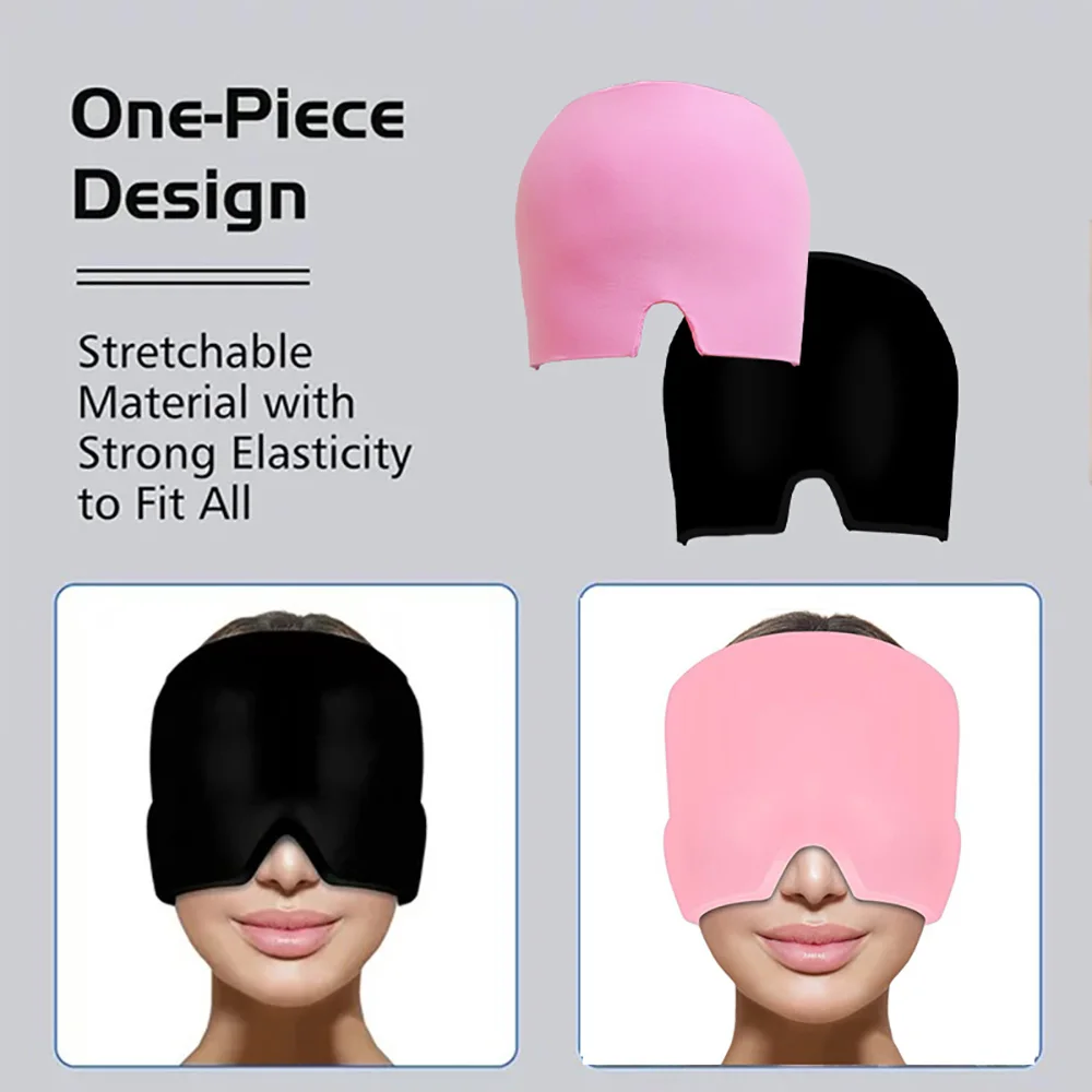 Gorro de gel refrigerante con compresa fría para aliviar dolor - imagen 3