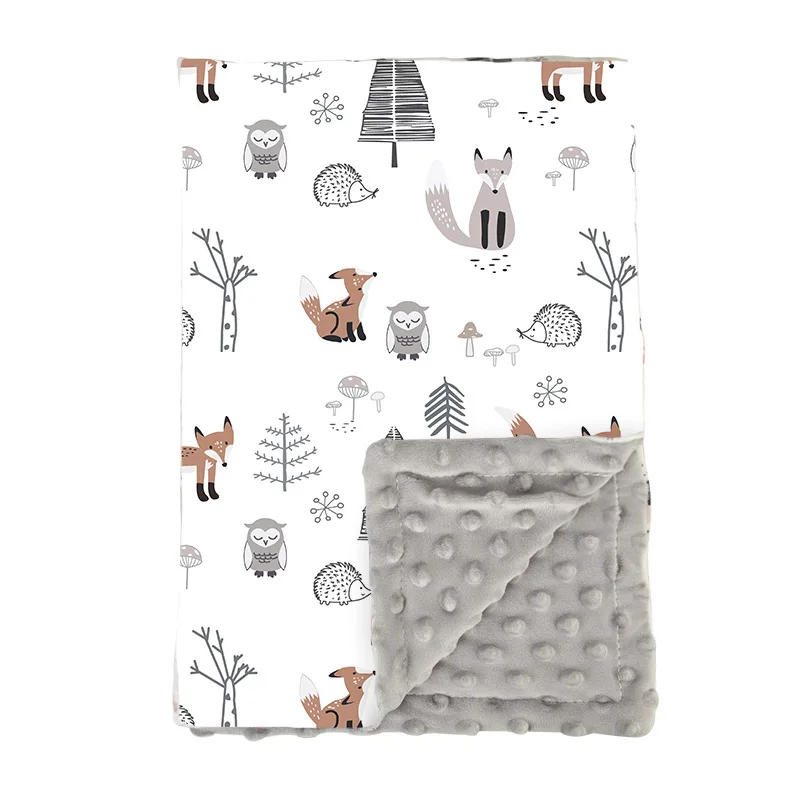 Manta suave Doudou envolvente para bebé – Cálida de invierno - imagen 3