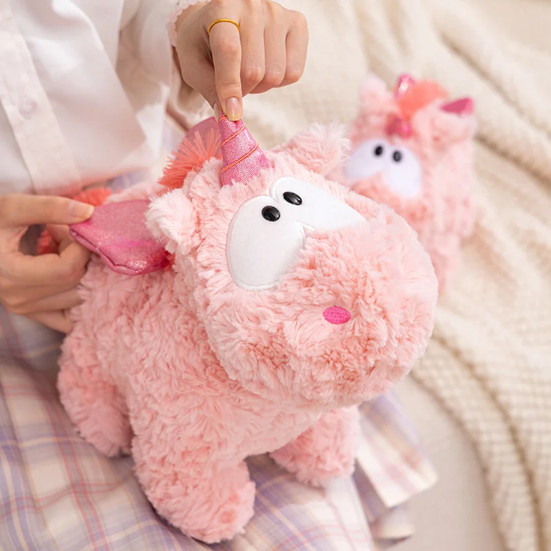 Peluche rosa suave para regalar y acompañar en cumpleaños - imagen 4