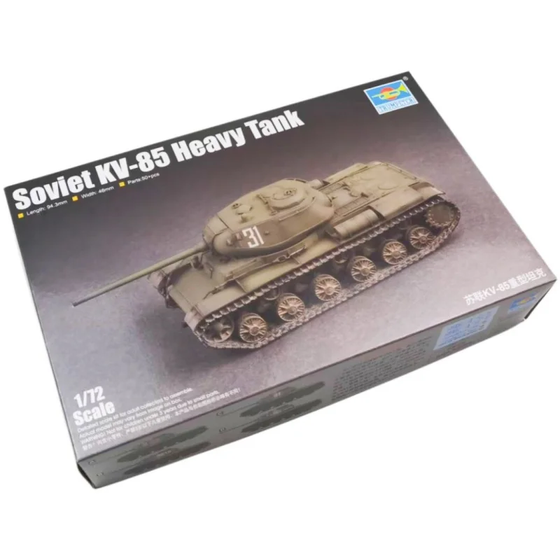 Trumpeter KV-85: modelo de tanque soviético para montar en kit