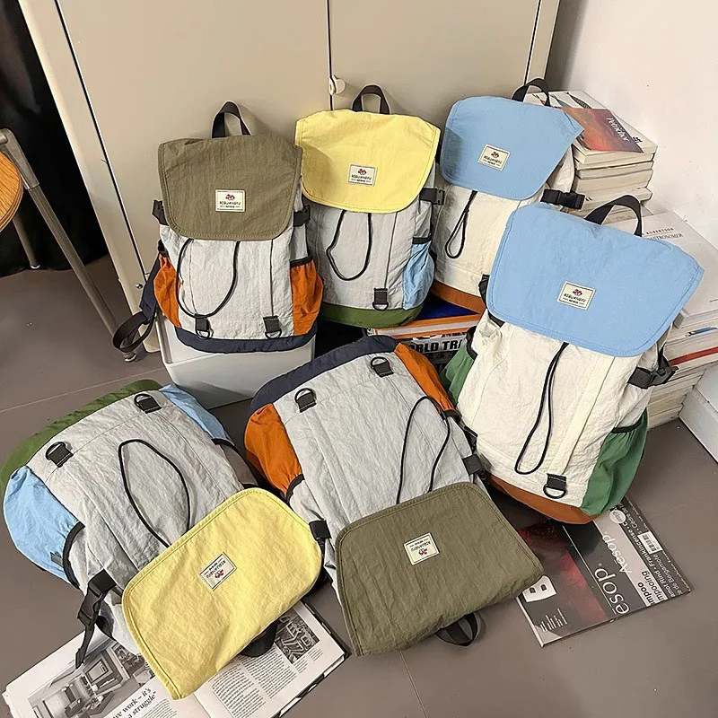 Mochila de senderismo infantil gran capacidad con colores vivos - imagen 4