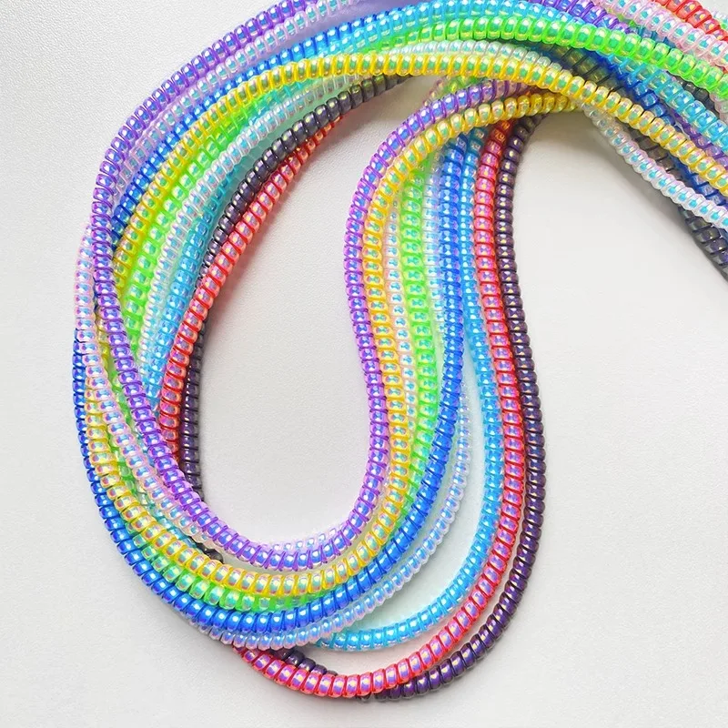 Protector de cable espiral universal colorido para iPhone y Samsung - imagen 4