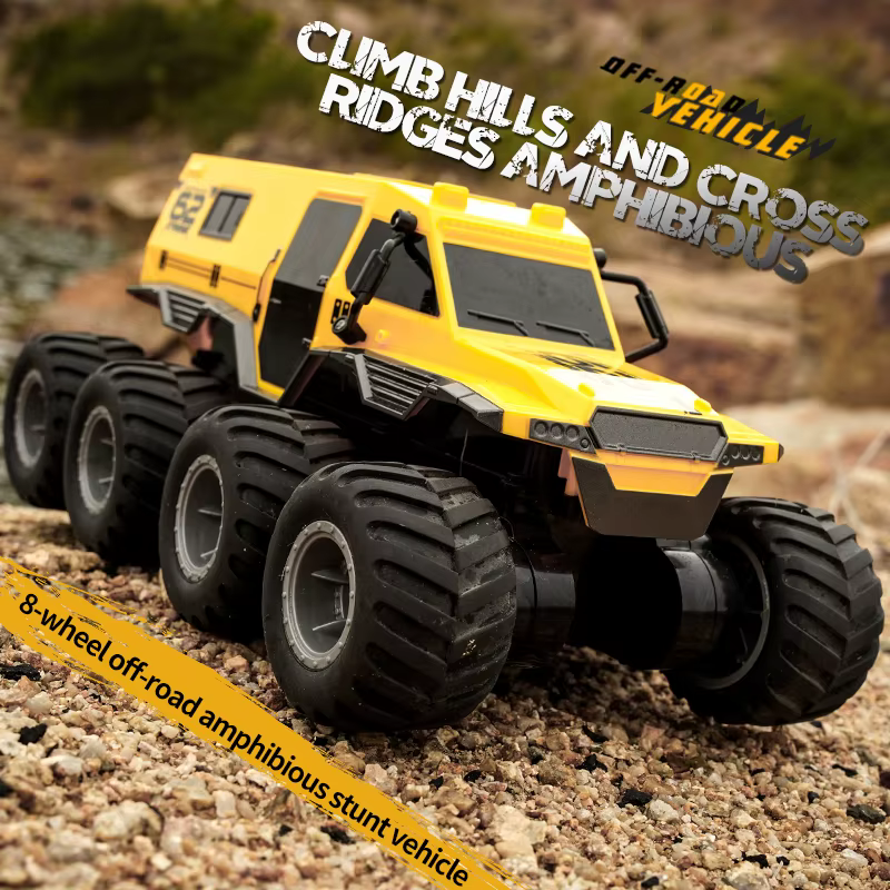 JJRC Coche teledirigido anfibio todoterreno con acrobacias para niños - imagen 3