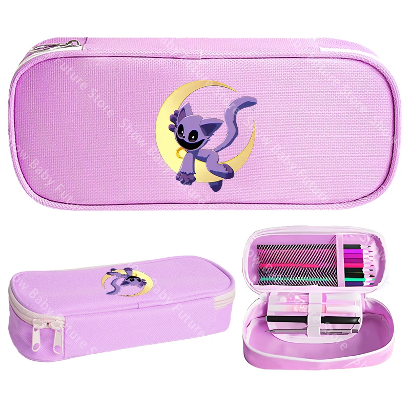 Bolsa de lápices Smilings Critters de tela Oxford infantil - imagen 4