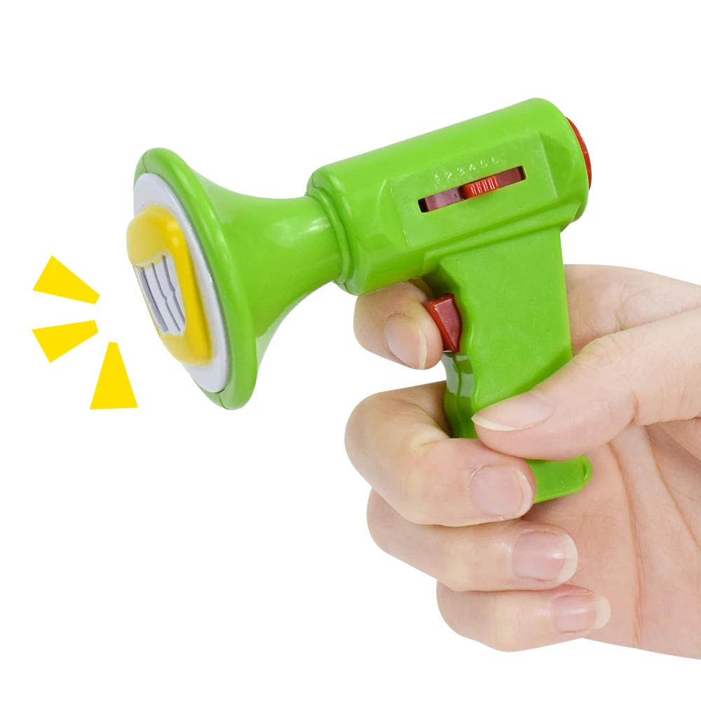 Diseño sonriente del altavoz cambia voz para niños