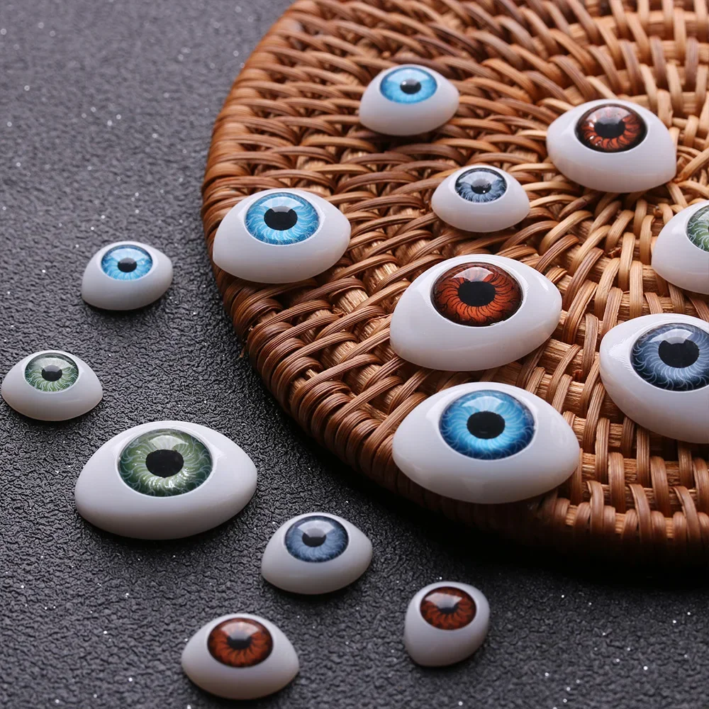 Ojos de seguridad ovalados para muñecas artesanales infantiles - imagen 2