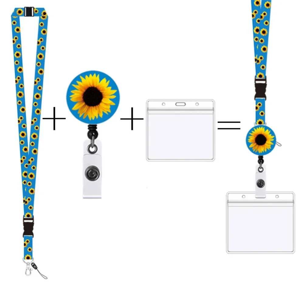 Llavero cordón girasol para móvil infantil