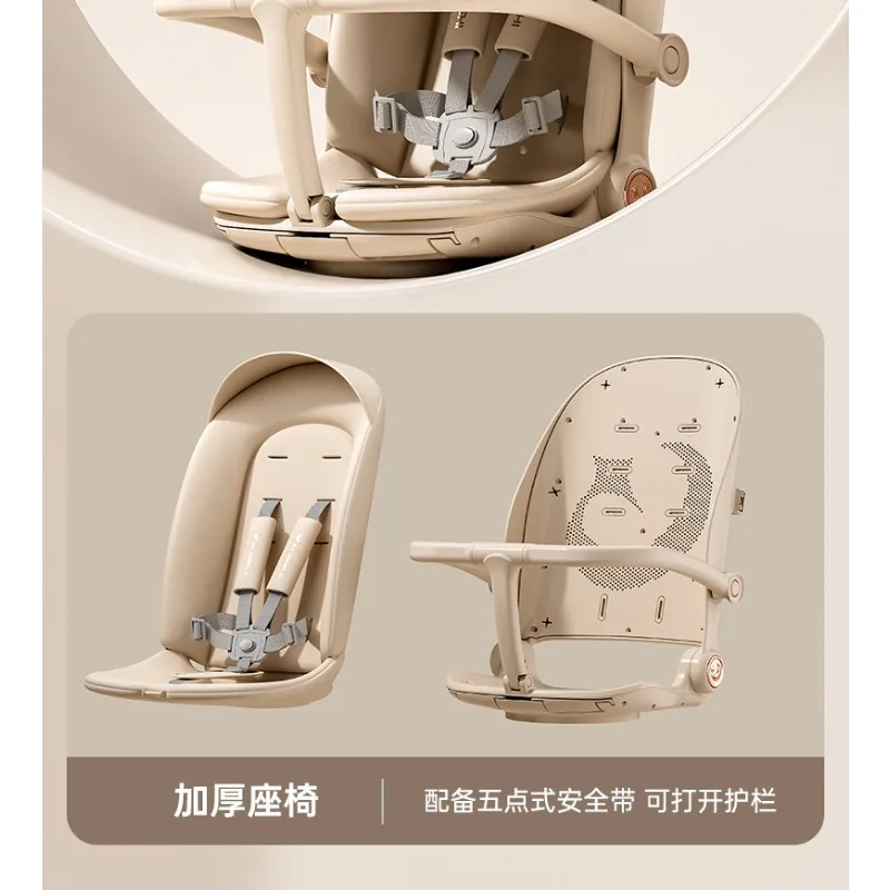 Carrito de bebé reversible: asiento reclinable y plegado compacto - imagen 4