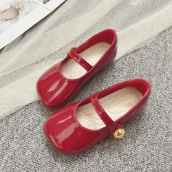 PrincessShoe Zapatos planos antideslizantes para niña, cómodos