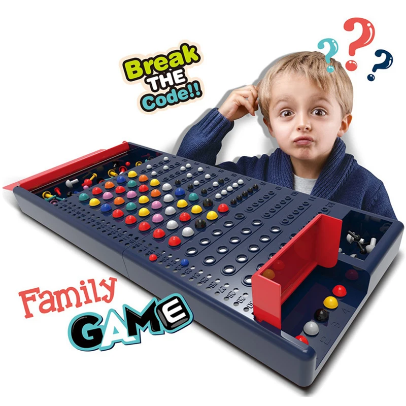 Juego de mesa estratégico con código secreto – Multijugador familiar