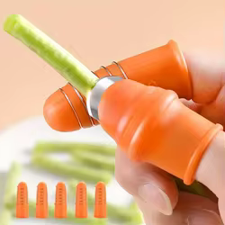 Set de cocina infantil 5 piezas: cuchillo pelador y picador