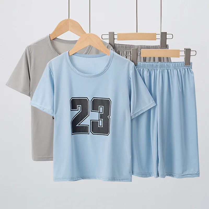 Conjunto deportivo niña de dos piezas para verano, camiseta y shorts - imagen 5
