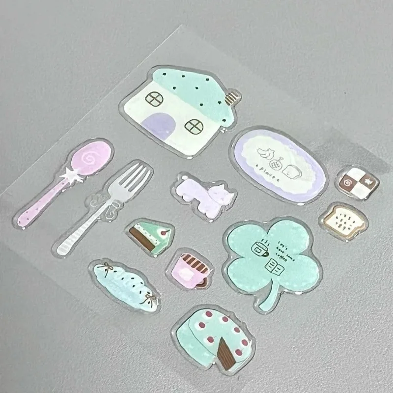 Carcasa para teléfono móvil con pegatinas decorativas estilo coreano - imagen 2