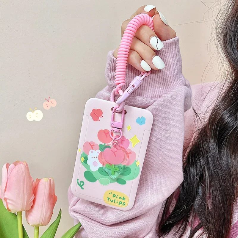 Portatarjetas infantil con llavero antipérdida – Funda protectora para niño - imagen 4