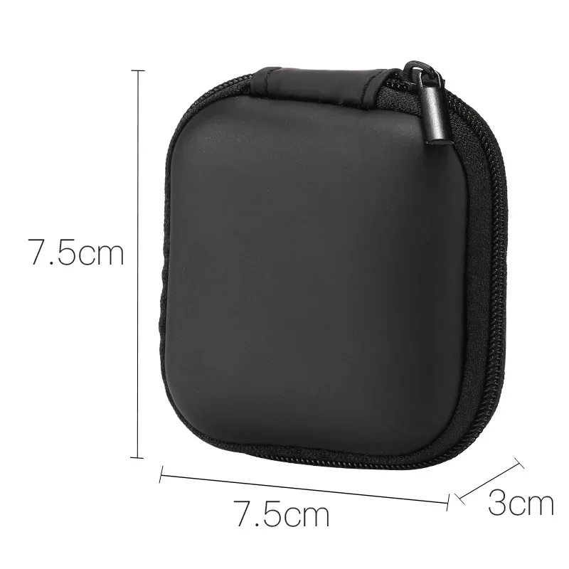 Estuche rígido con cremallera para auriculares – organizador protector - imagen 3