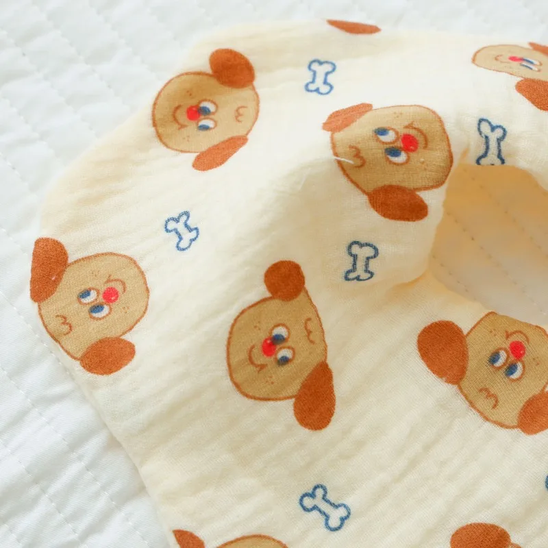 Baberos de gasa con forma de pétalo bandana para bebés recién nacidos - imagen 2