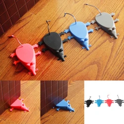 Topes de silicona para puertas con forma ratón infantil