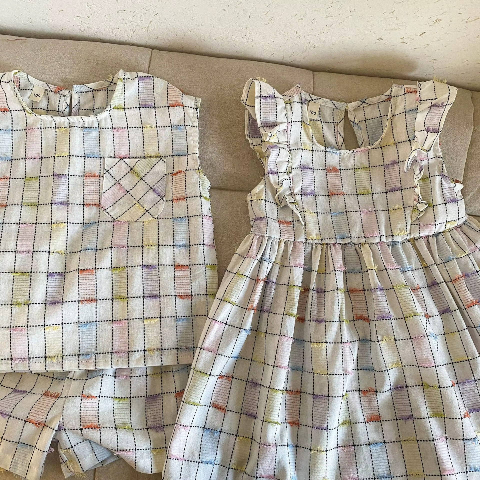 Ropa de algodón en uso