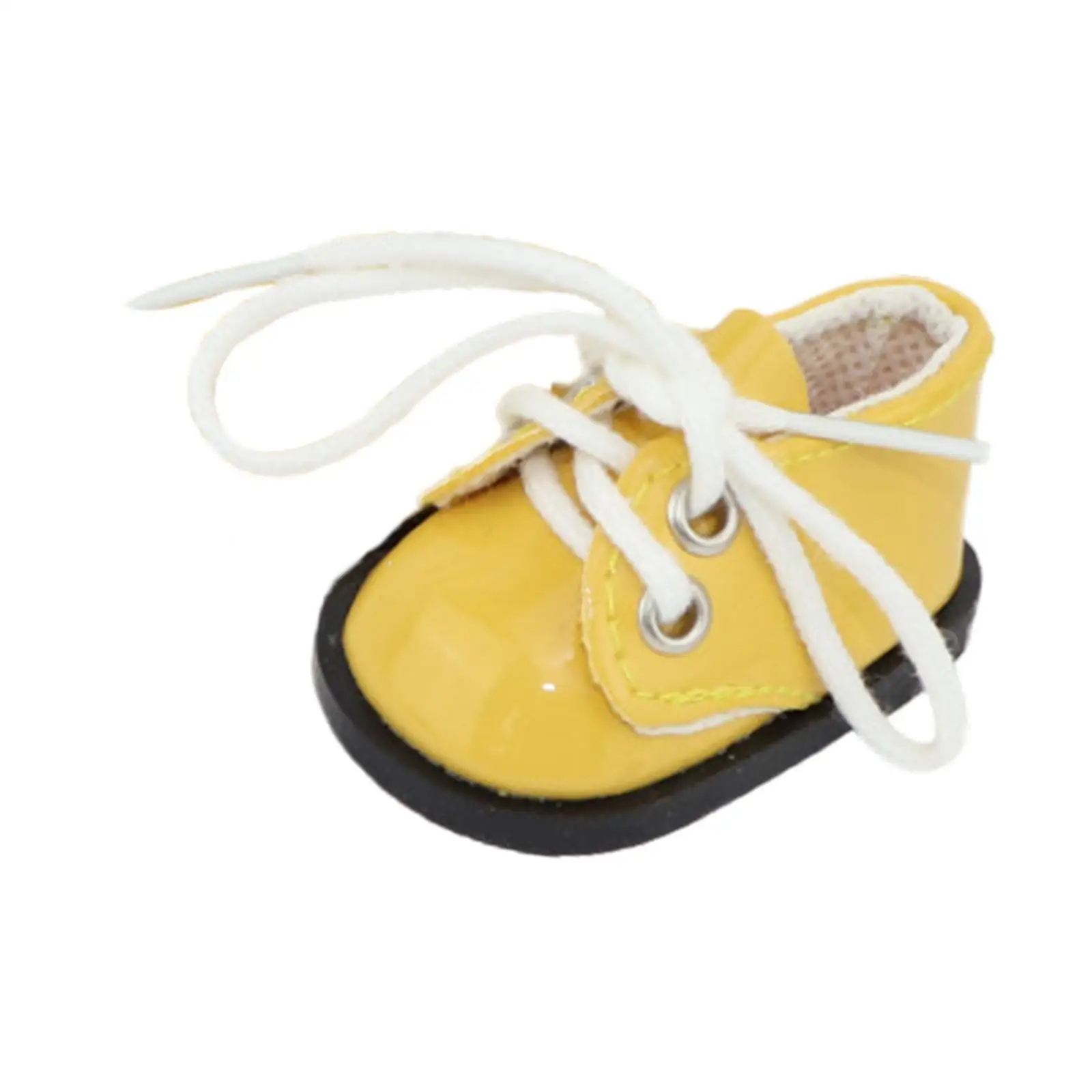 Zapatos para muñecas de PU con punta cuadrada para juegos - imagen 4