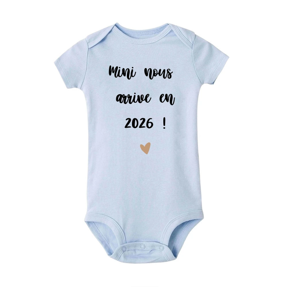 Mini Nous mameluco corto casual para recién nacidos, bebé