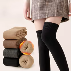 Calcetines escolares de felpa para invierno – Cálidos para niño y niña