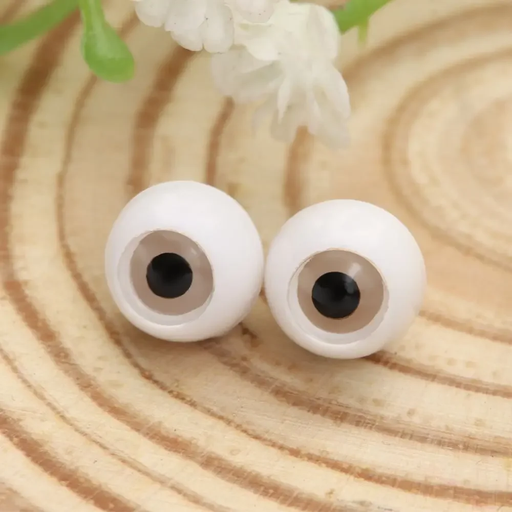 Ojos para muñecas – Kit acrílico redondos transparentes 8-26mm - imagen 3