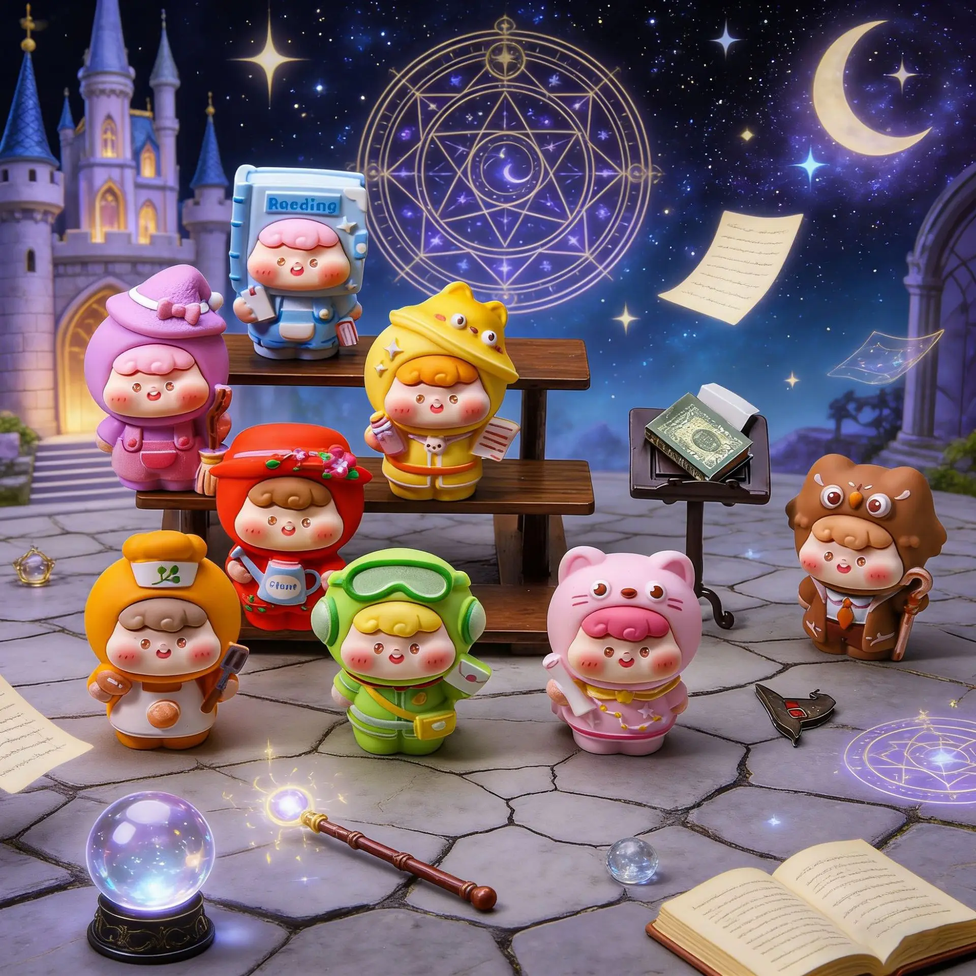 Figuras mágicas de acción para bebés, mini muñecos - imagen 2