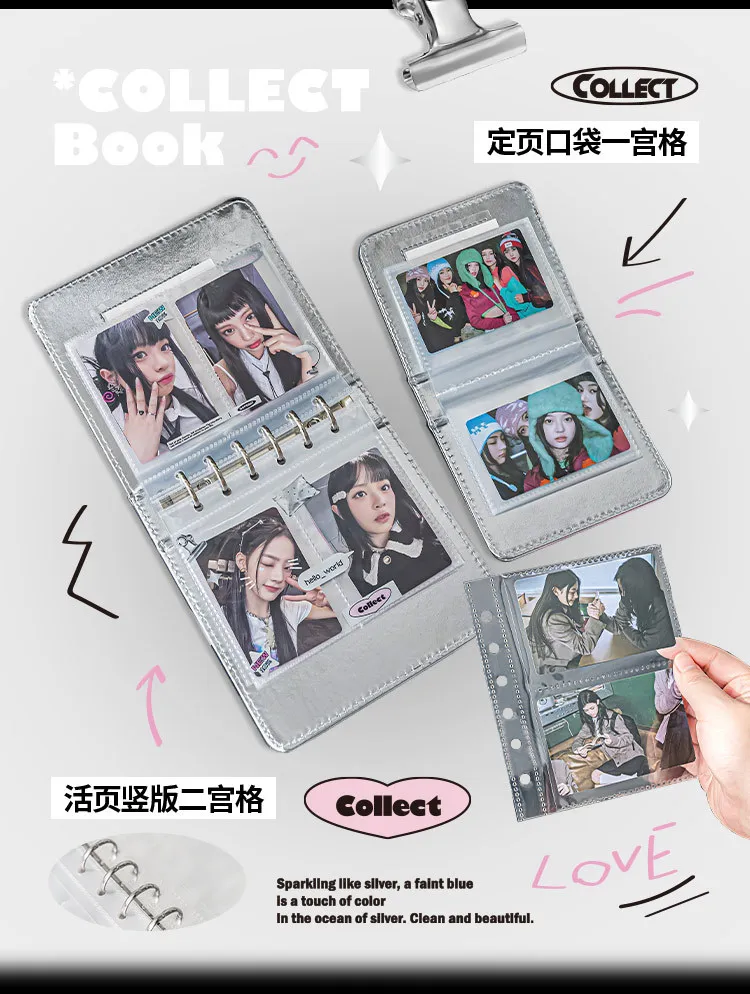 Kpop Binder uso en presentacion