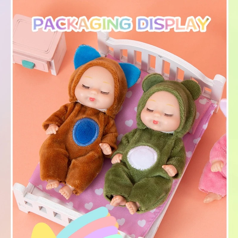 Muñeca BJD mini princesa Durmiente para casa de muñecas realista - imagen 2