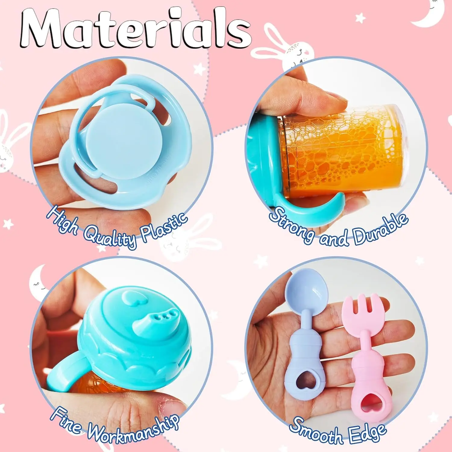 Accesorios para muñecas bebé: biberones y chupetes de juego - imagen 2