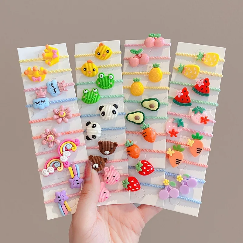 Bandas elásticas pelo niña y pinzas - Pack completo peinado - imagen 5