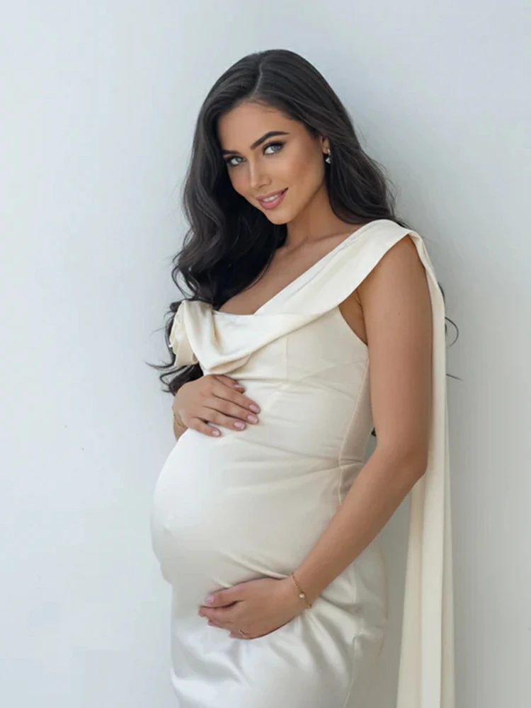 Look completo para fotografía de maternidad