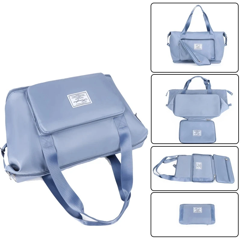 Bolsa maternal espaciosa con organizador de pañales para bebé
