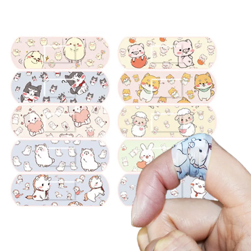 Tiritas infantiles Kawaii con animalitos – Pack niños