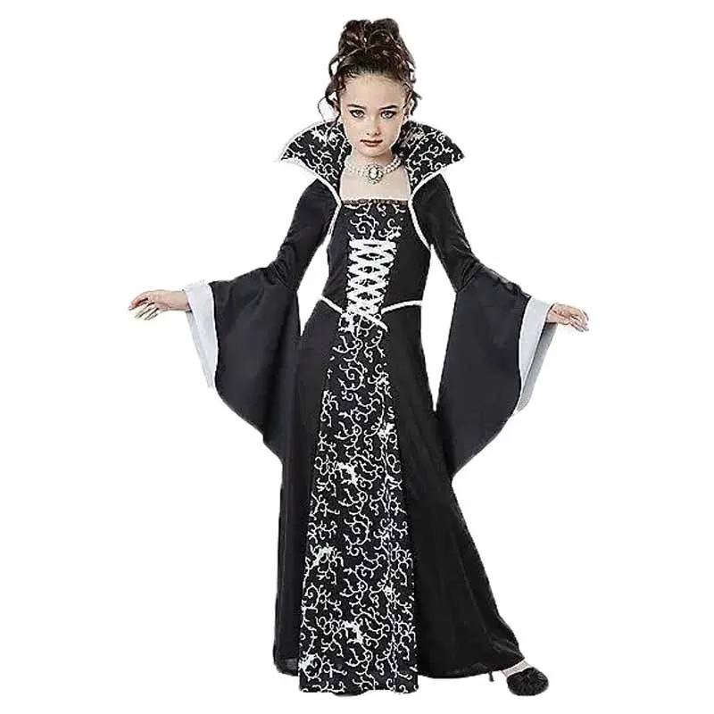Detalle del vestido de fiesta infantil